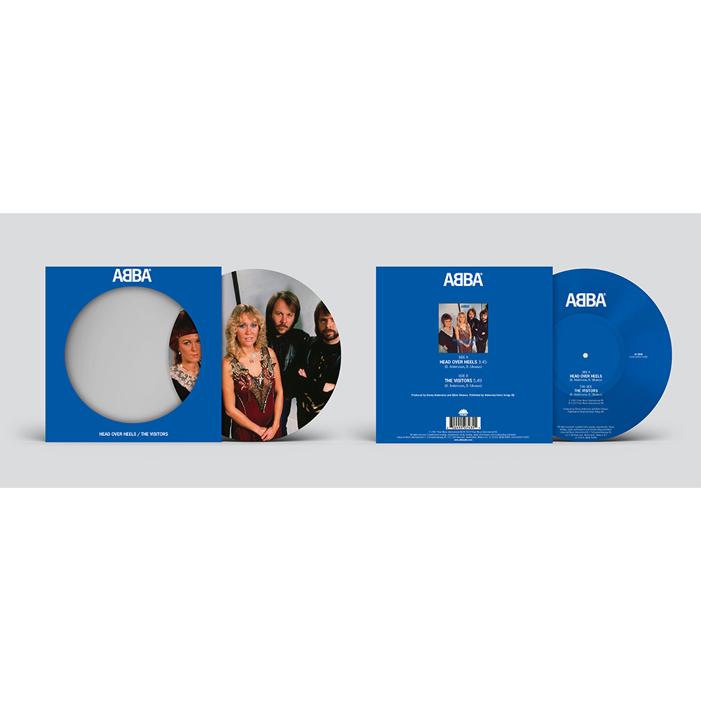 Head Over Heels 7" Picture Disc Single (Limited Edition) Front & Back