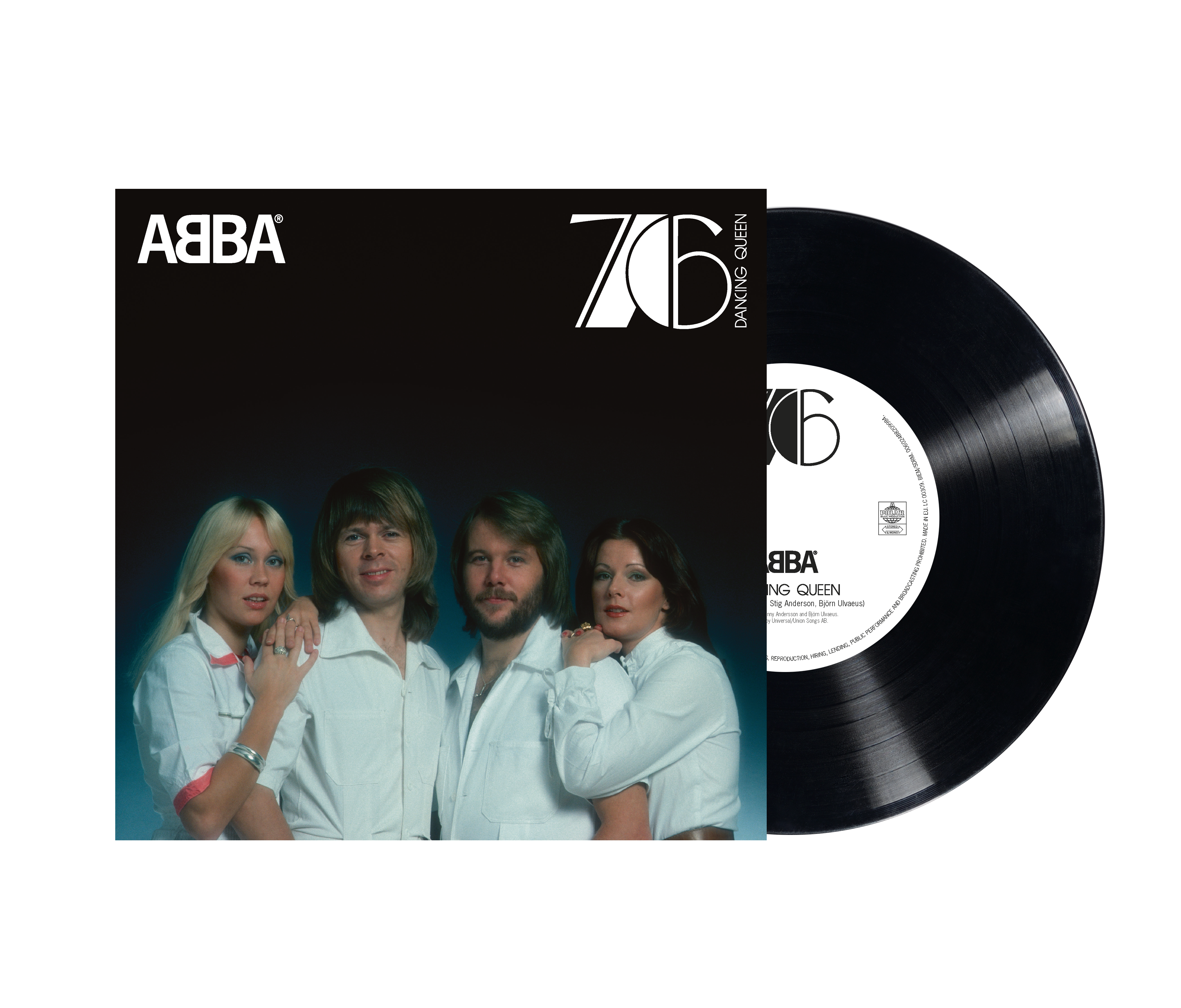 ABBA - Dancing Queen 50th Anniversary Edition 10in Black Vinyl