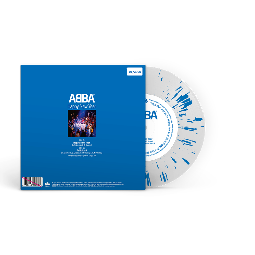 Happy New Year (7″ Single – 2024) back