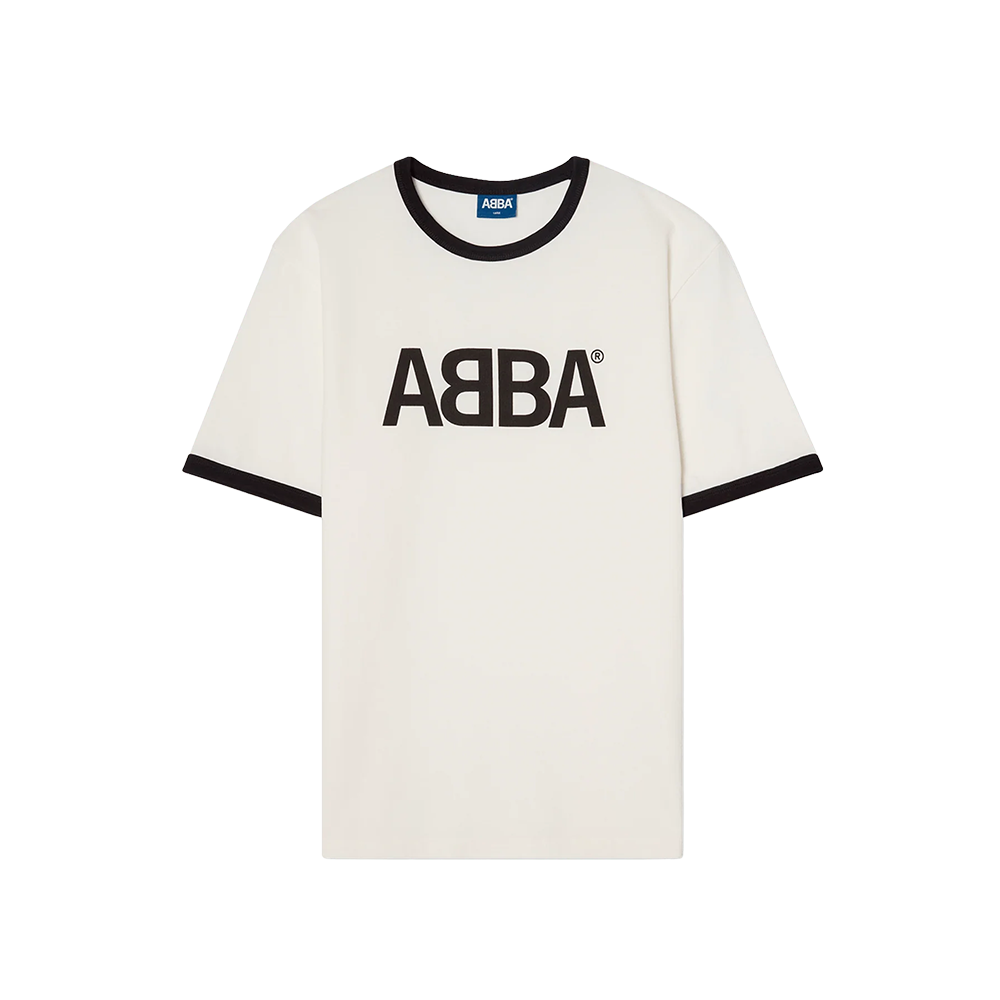 ABBA Ringer T-Shirt (Black/White)