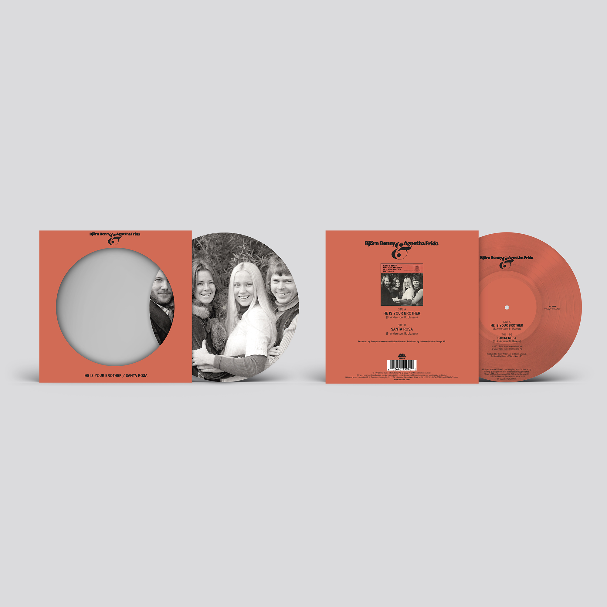 He Is Your Brother / Santa Rosa 7″ Picture Disc Single (Limited Edition) Packshot